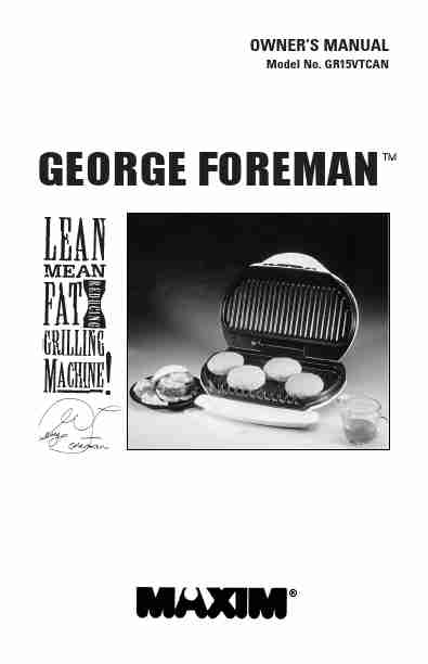 George Foreman Kitchen Grill GR15VTCAN-page_pdf